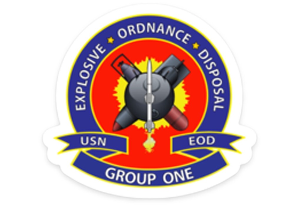 EODGRU ONE Sticker 2x1.83in