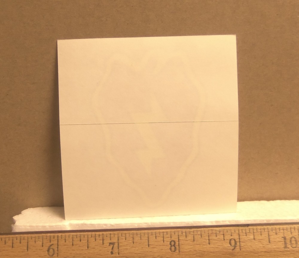 US Army - 25th Infantry Division Window Sticker