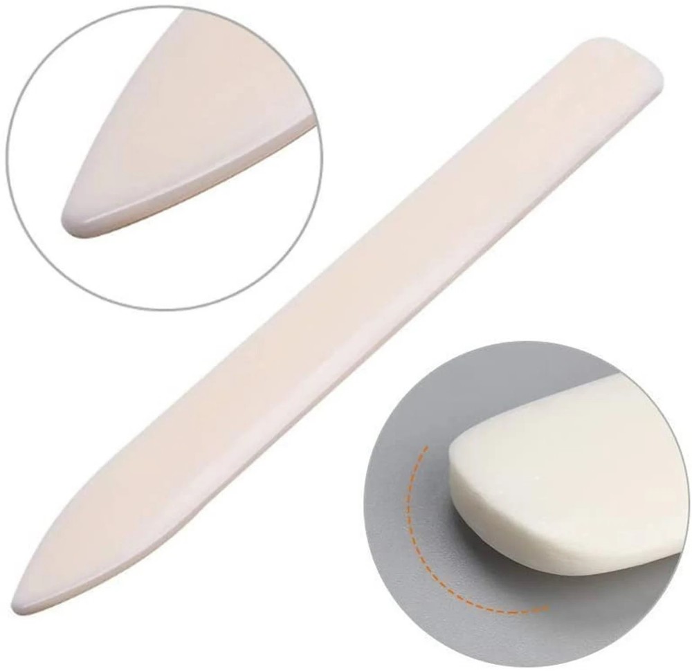 Genuine Bone Folder Tool for paper Scoring, Creasing, Folding Burnishing