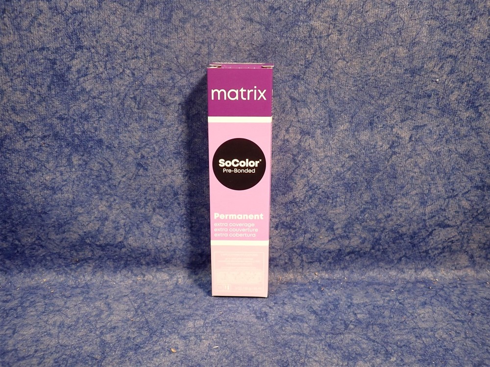 Matrix SoColor Pre-Bonded Extra Coverage Permanent Hair Color Dark Brwn 504W 3oz
