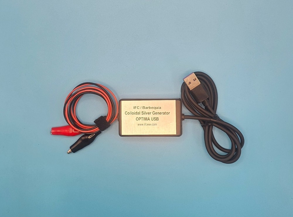 Optima USB DELUXE Colloidal Silver Generator | Constant Current | USB Powered