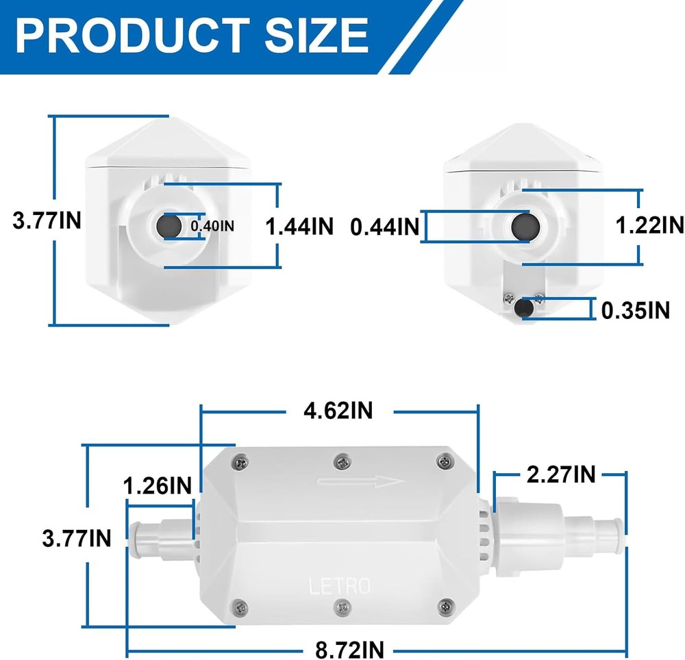 for Pentair E10 White Back-Up Valve Replacement Automatic Pool Cleaner