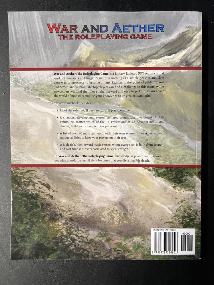War and Aether - The Roleplaying Game (Softcover)