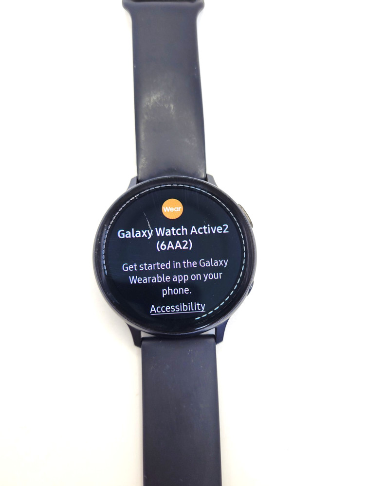 Samsung Galaxy Watch Active 2 - (FRONT SCREEN SCRATCH) Read Description