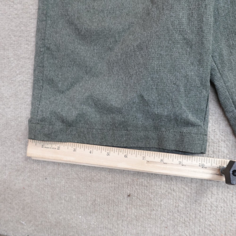 Under Armour Shorts 30 Green Heather Solid Golf Performance 10" in