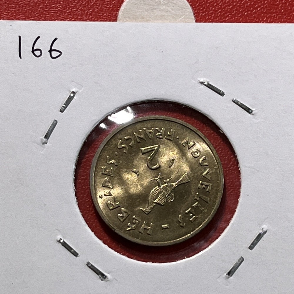 New Hebrides 2 Francs 1973 UNC (Sc68/166)