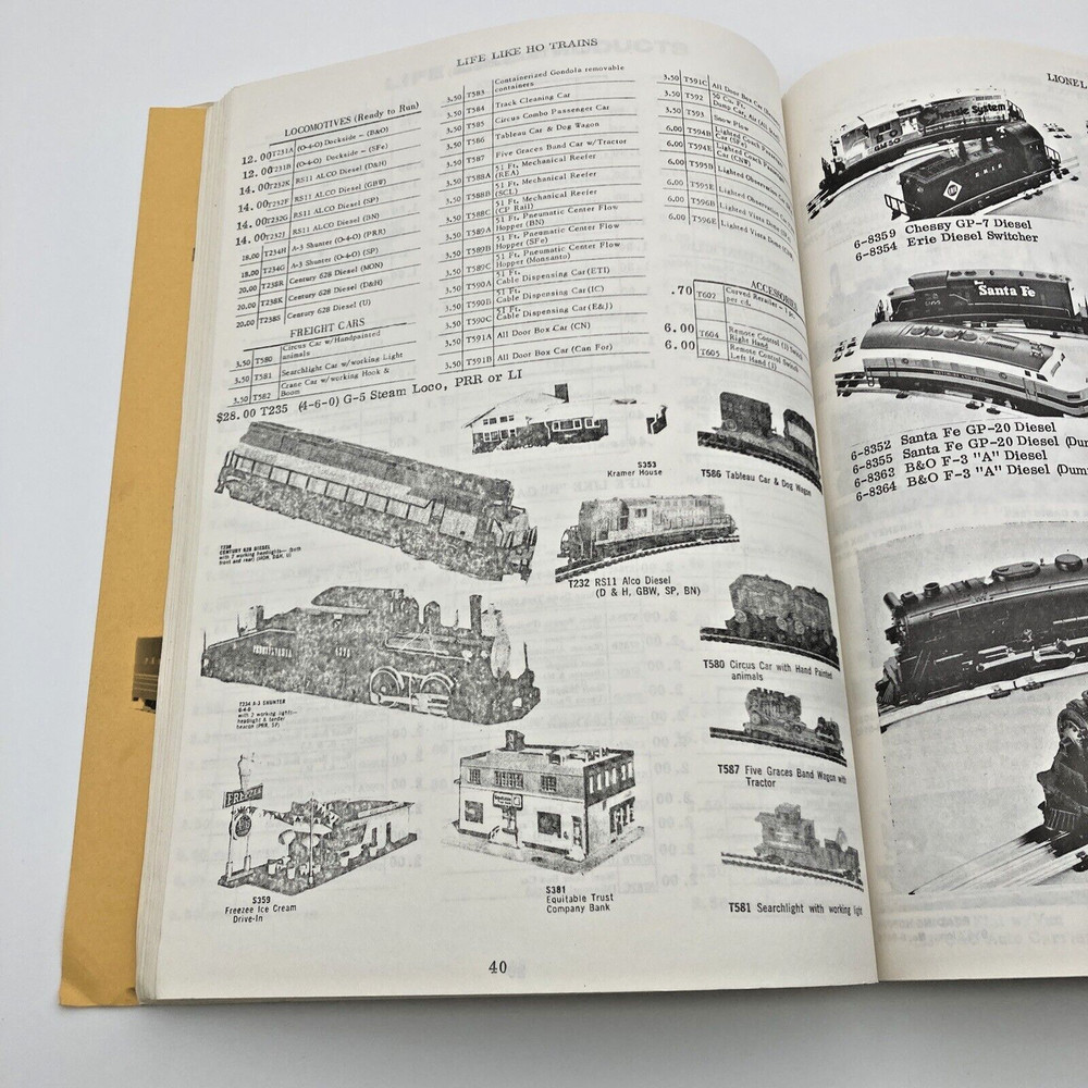 Bowser General Catalog Model Train Railroad Reference Manual Pricelist Jan 1974