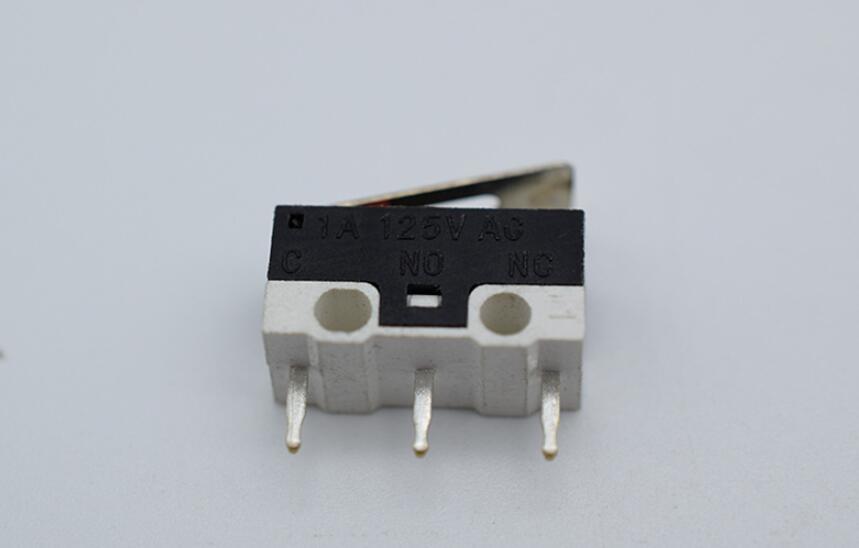 100Pcs Ultra Mini Lever Actuator Microswitch SPDT Miniature Micro Switch 1A 125V