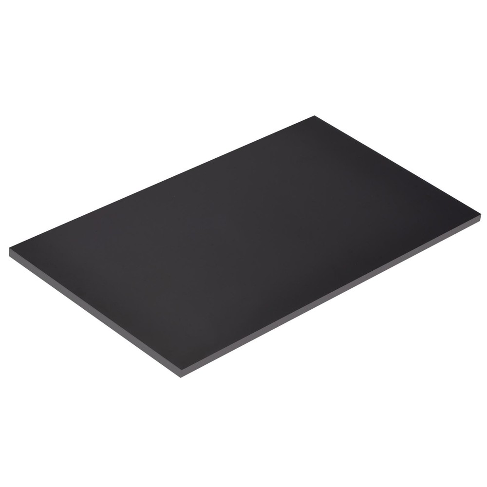 Black ABS plastic sheet 7x4x0.2 inches, panel, 4pcs
