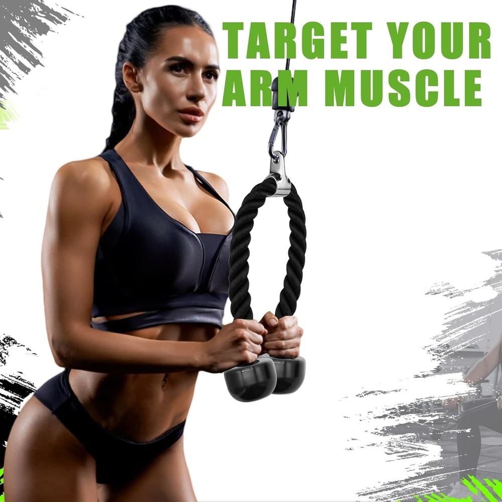 Cable Machine Attachment，LAT Pulldown Attachments Upgraded 1.3 Inch Comfo