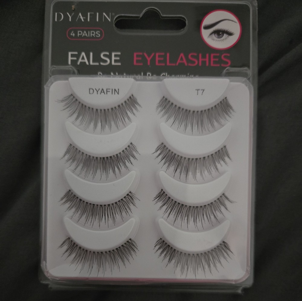Dyafin 4 Pairs False Eyelashes Multipack False Eyelashes T7