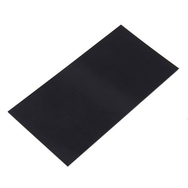 ABS Black Guitar Replacement Head Veneer Shell Sheet For DIY