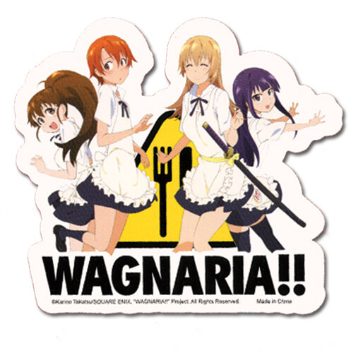 WAGNARIA!! 2 to 3" Sticker