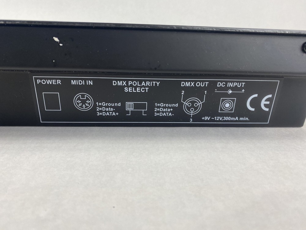 DMX Master CA-1612 DMX 512 Master Controller No Power Cord Tested