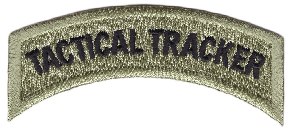 Tactical Tracker OD Rocker Patch