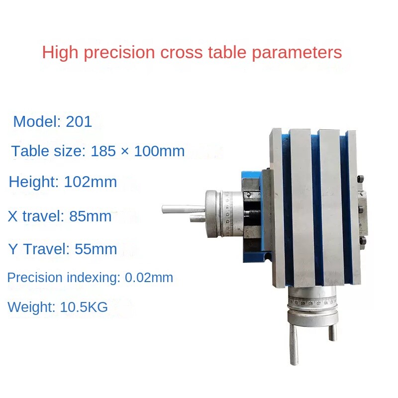 Precision Cross Multifunctional Worktable for High-precision Bench Drilling