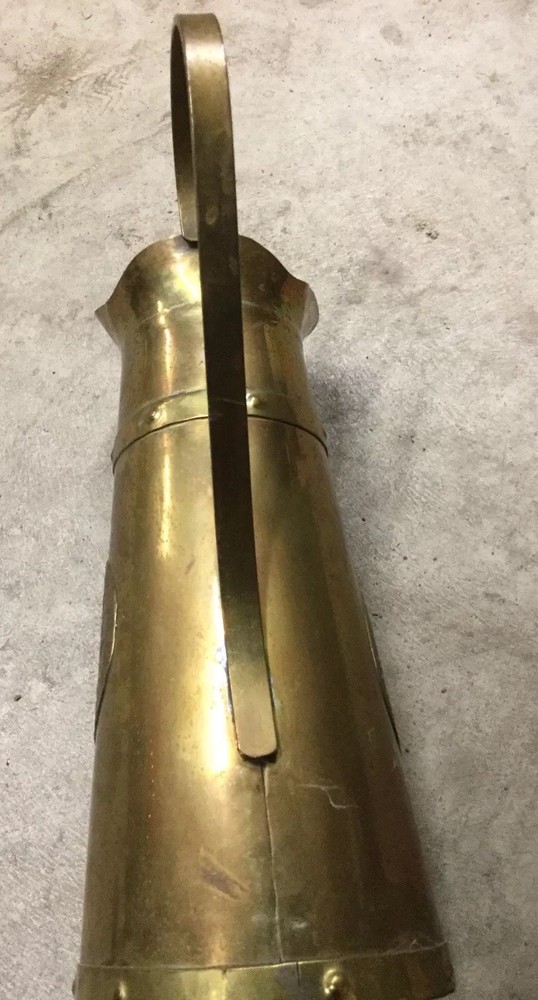 Decorative Brass Finish Pitcher