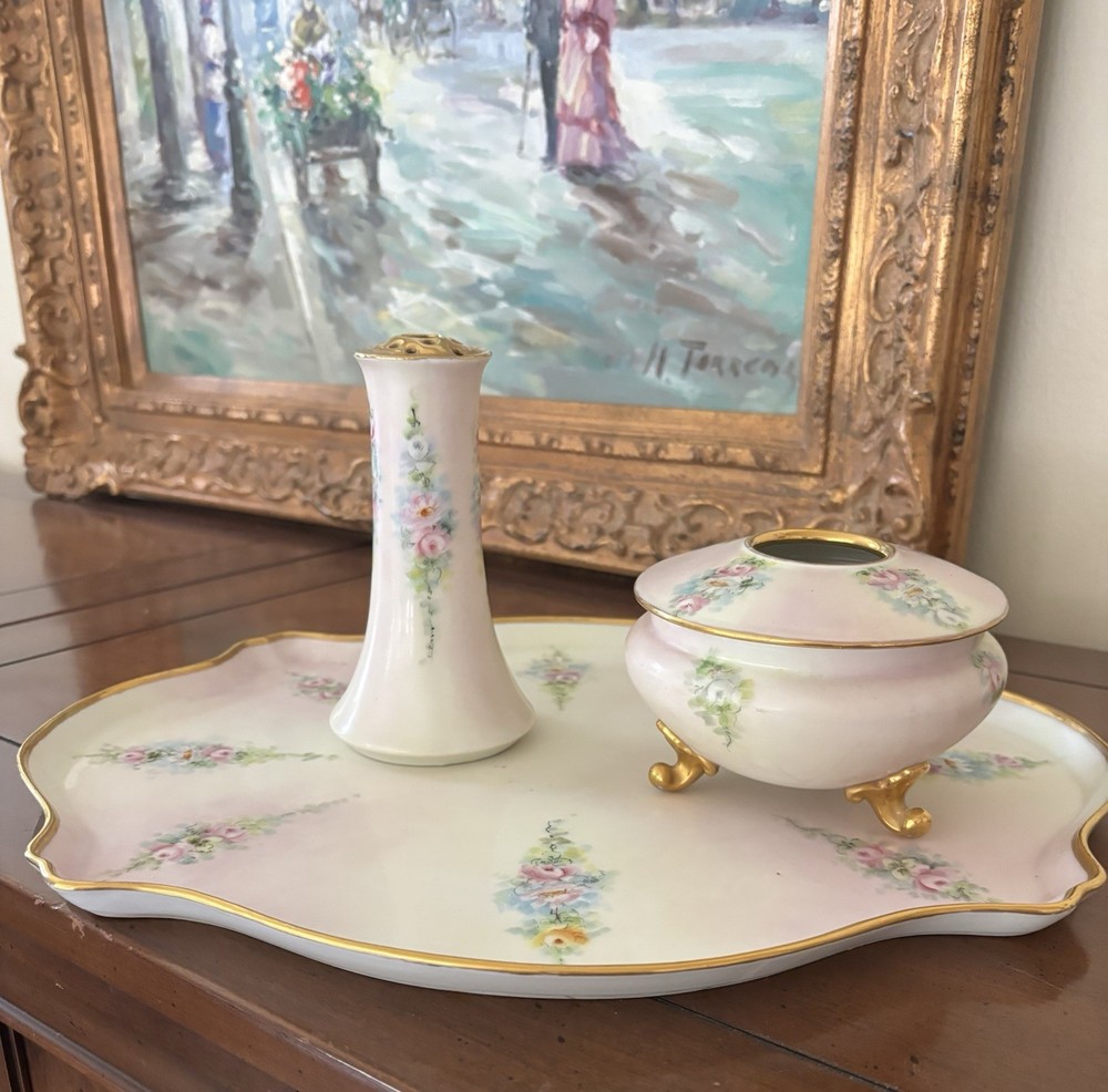Limoges Vanity Set