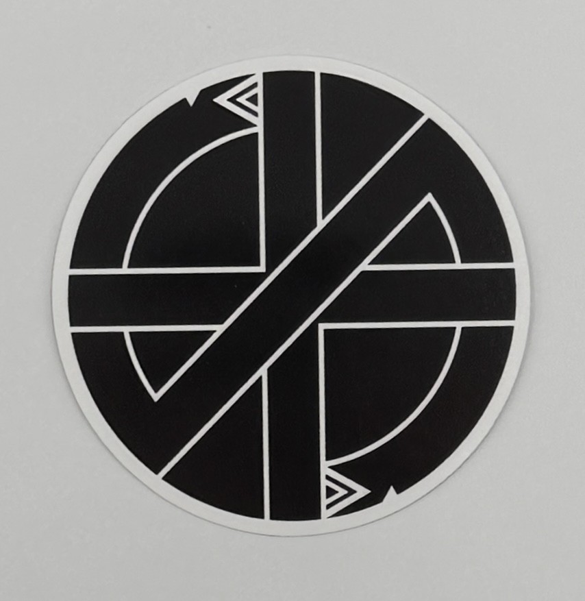 Crass Peace Punk Sticker C007S
