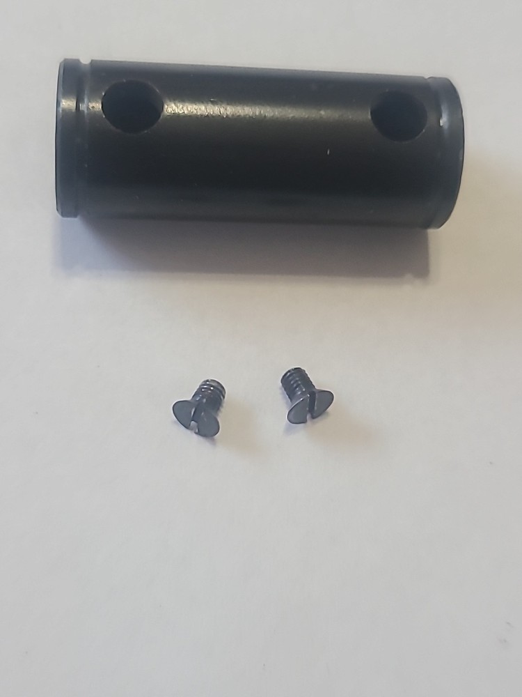 REMINGTON GENESIS MUZZLELOADER  RAMROD THIMBLE WITH SCREWS METAL GUIDE