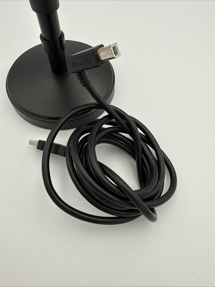 Arozzi Sfera Black, White Table Microphone Mic TESTED WORKING