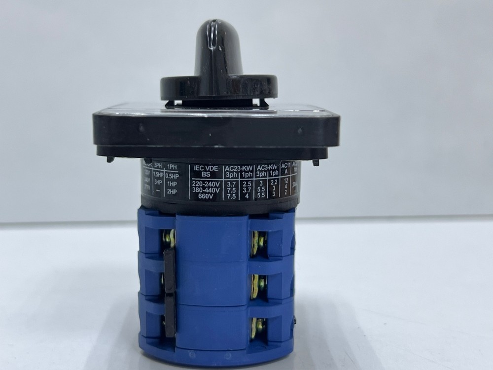 CamSwitch B9 YH5/3 Voltage Panel Voltmeter Selector Switch With 7 Positions