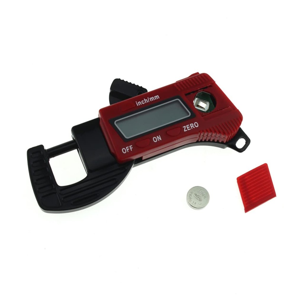 2pcs Thickness Gauge Caliper Micrometer Thickness Micrometer Measurement Tool...