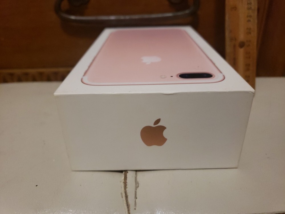 Apple iPhone 7 Plus Empty Box - A1661 Rose Gold 32GB Replacement Empty Box Only