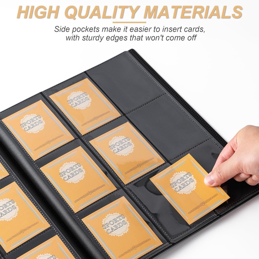 Sideloader Binder Holds 360 Sideloaders 9 Pocket SideLoader Binders with Sleeves