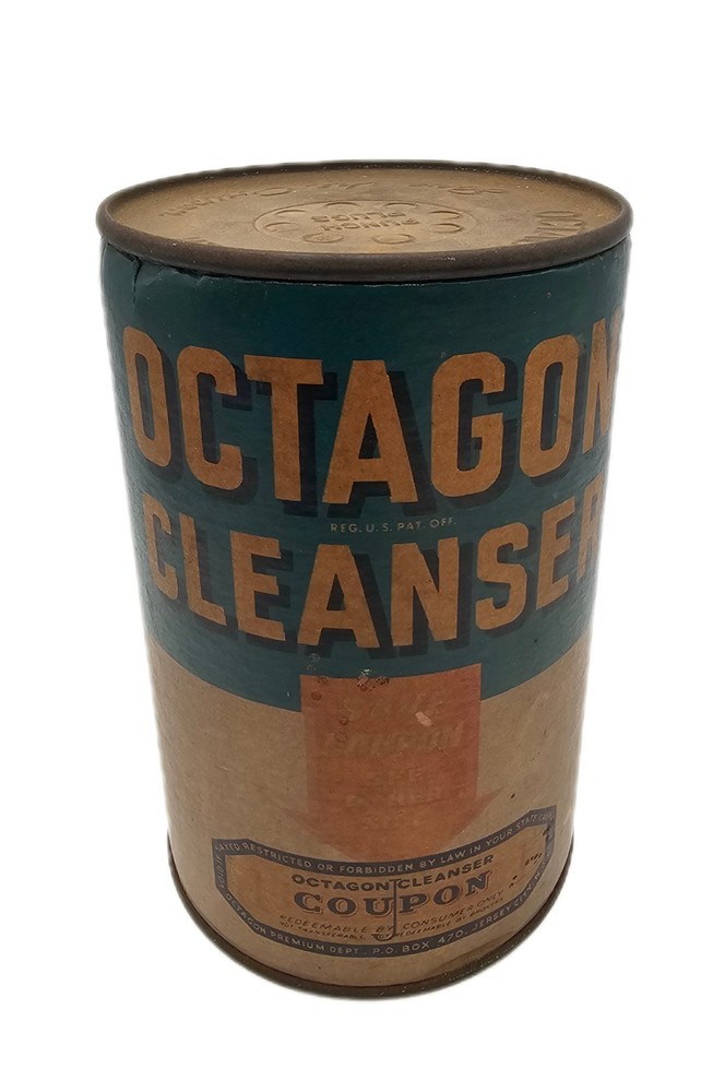 Vintage Octagon Cleanser Can *Unopened*