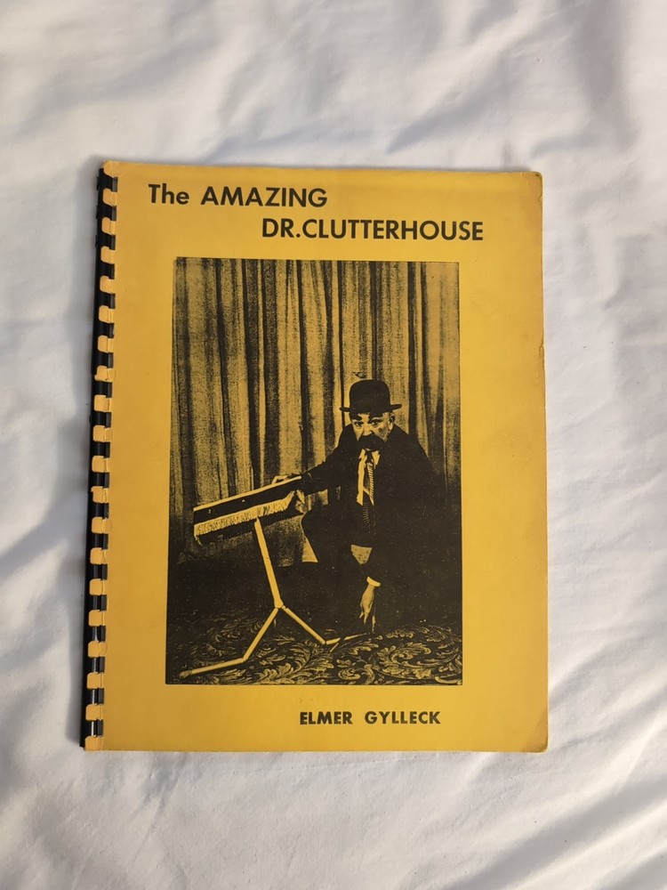 The Amazing Dr Clutterhouse Comedy Magic Book