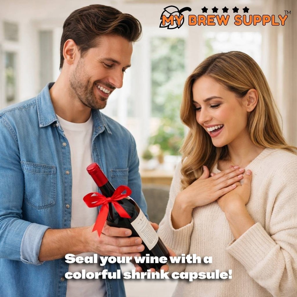 SOLID BRONZE PVC SHRINK CAPSULES 100 Pack