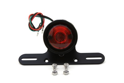 Round Tail Lamp Assembly Bobber Style for Harley-Davidson