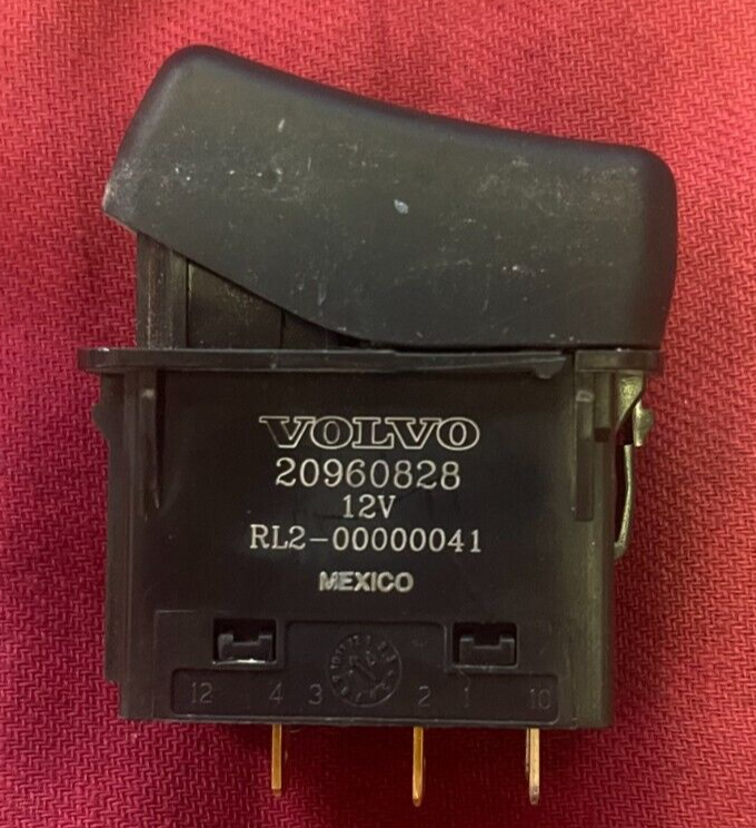 Volvo VNL ECO-ROLL Dash Switch 20960828