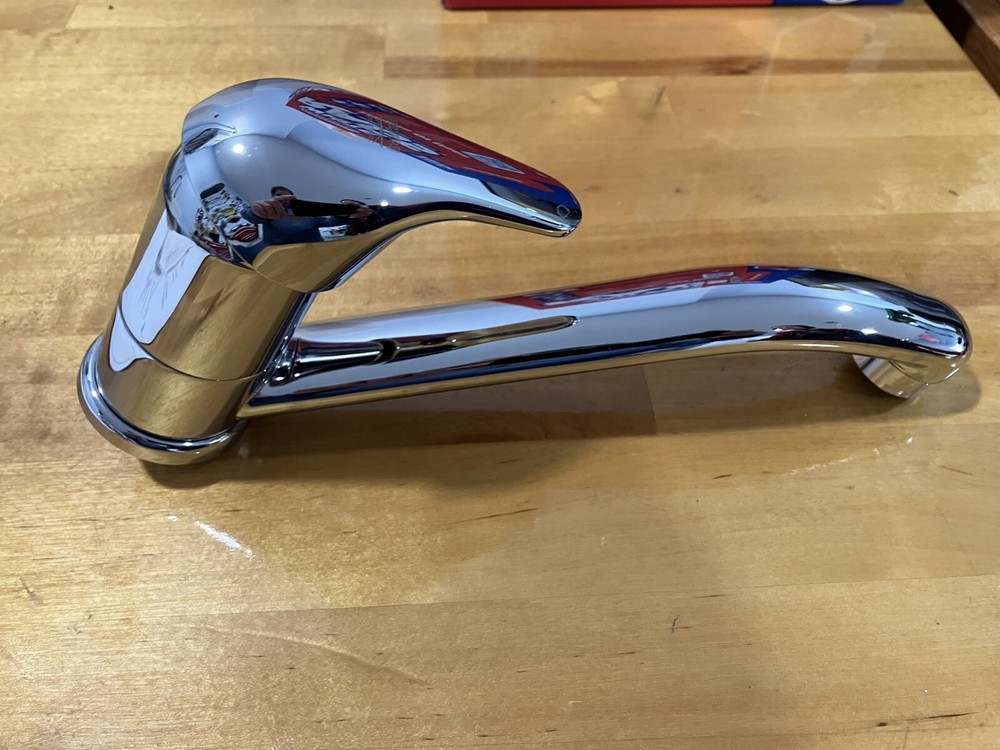 Scandvik Marine, single spout swivel faucet Model 10480 chromed brass