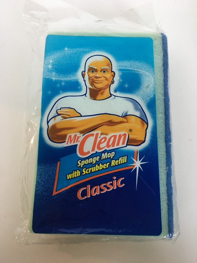 Mr Clean Classic Sponge Mop Scrubber Refill 2008 Snap On