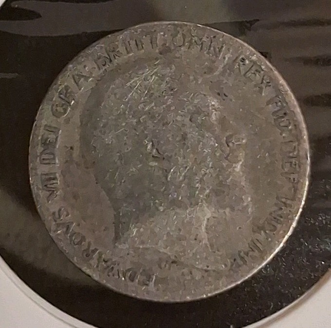 1908 Great Britain 6 Pence .925 Silver