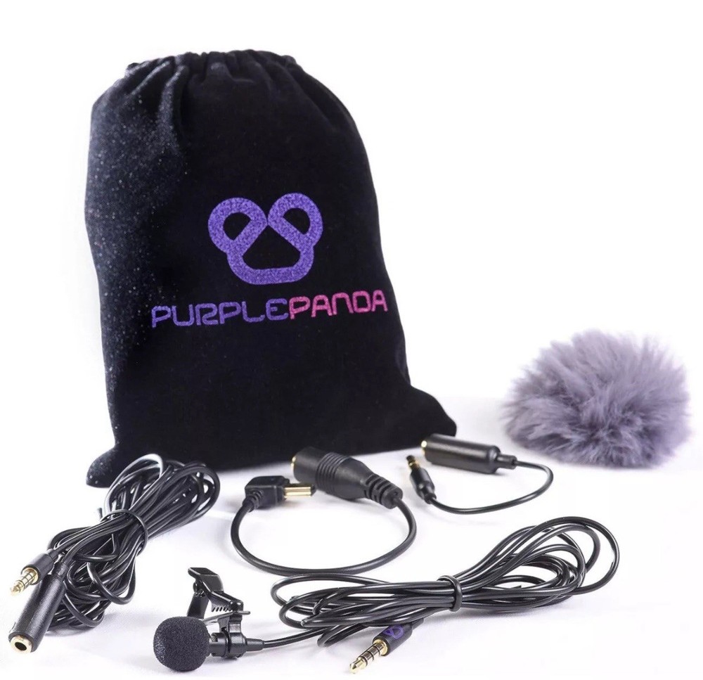Purple Panda Microphone Kit -