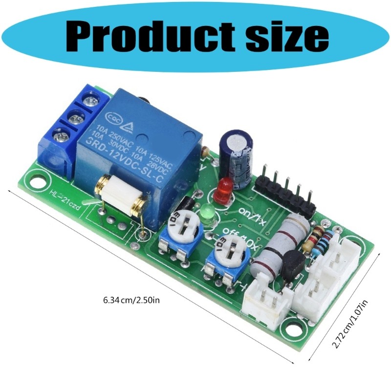 Touch Sensitive Vibration Sensors Relays Module Adjustable Delay Timer Control