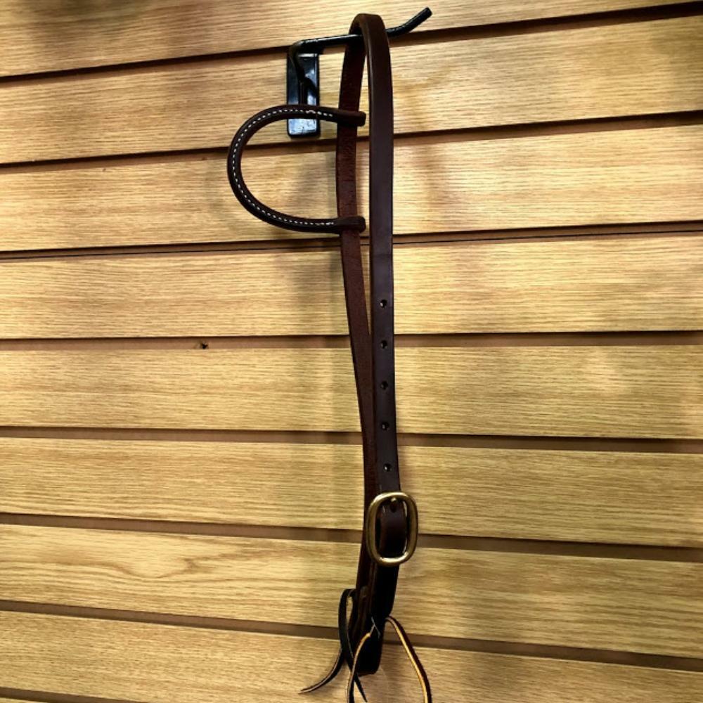 Huber's Custom Tack Leather One Ear Headstall NEW