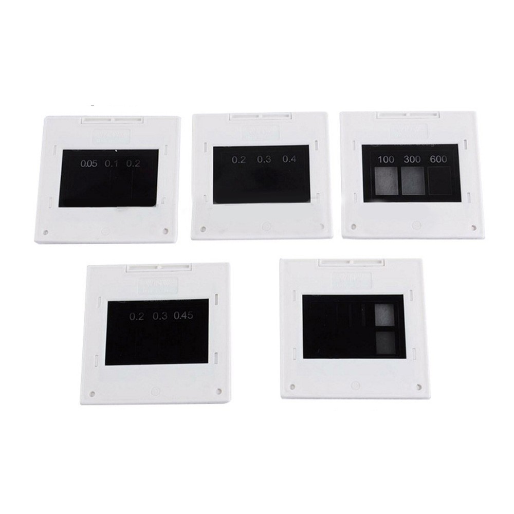 Interference Diffraction Grating Set 5pcs with Double and Triple Slits