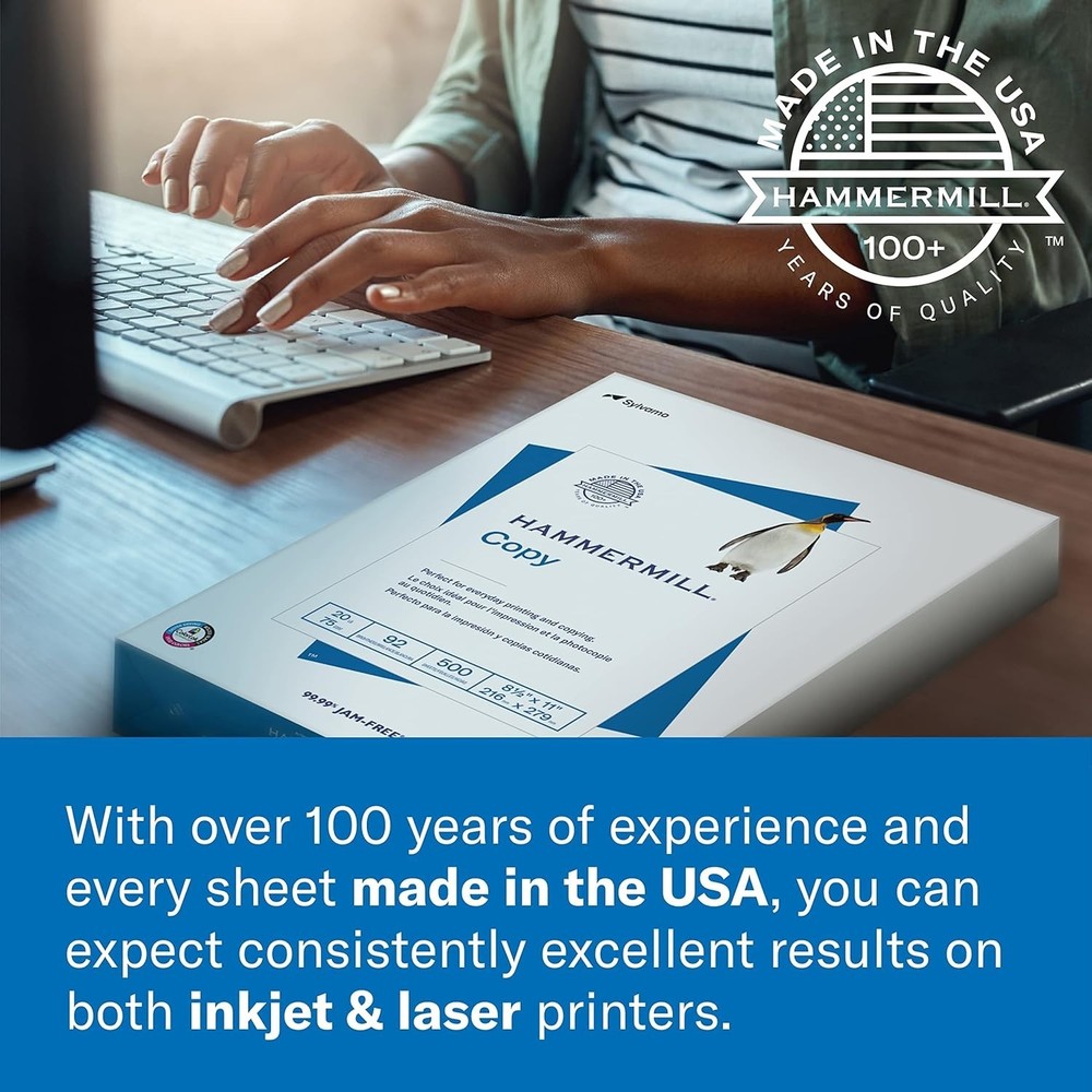 Quality 8.5x11 Copy Paper - 4000 Sheets