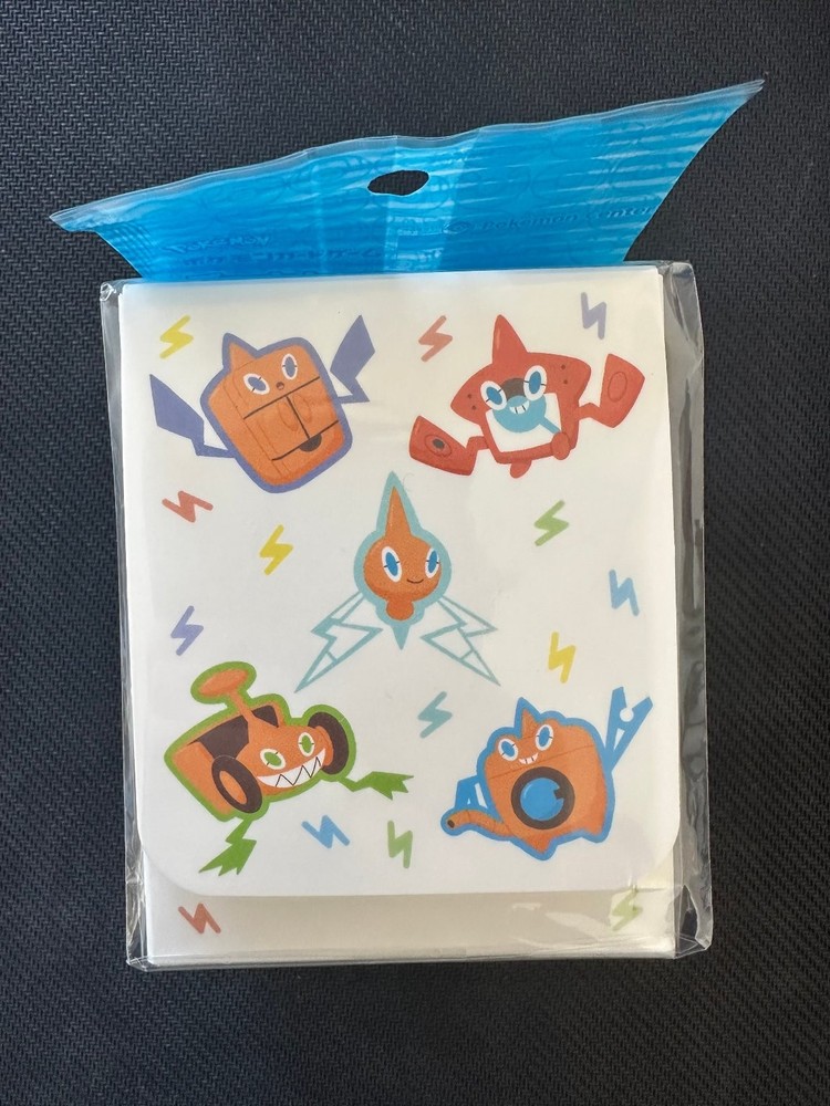 Pokemon Rotom Form Change CCG Deck Box Card Storage Case White