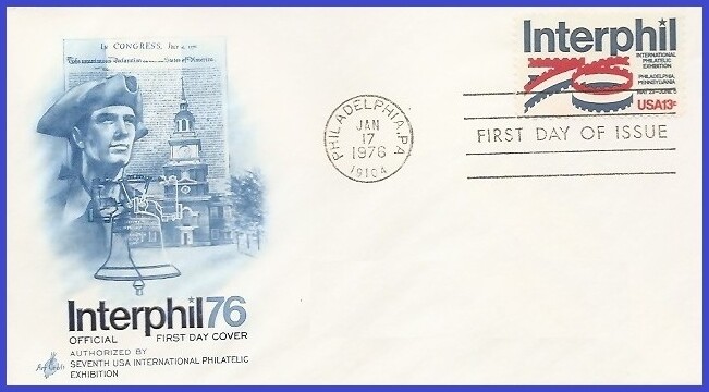 USA5 #1632 U/A ARTCRAFT FDC   Interphil 76