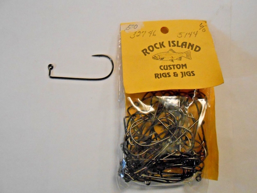 Mustad Jig Hooks # 32746 50 ct