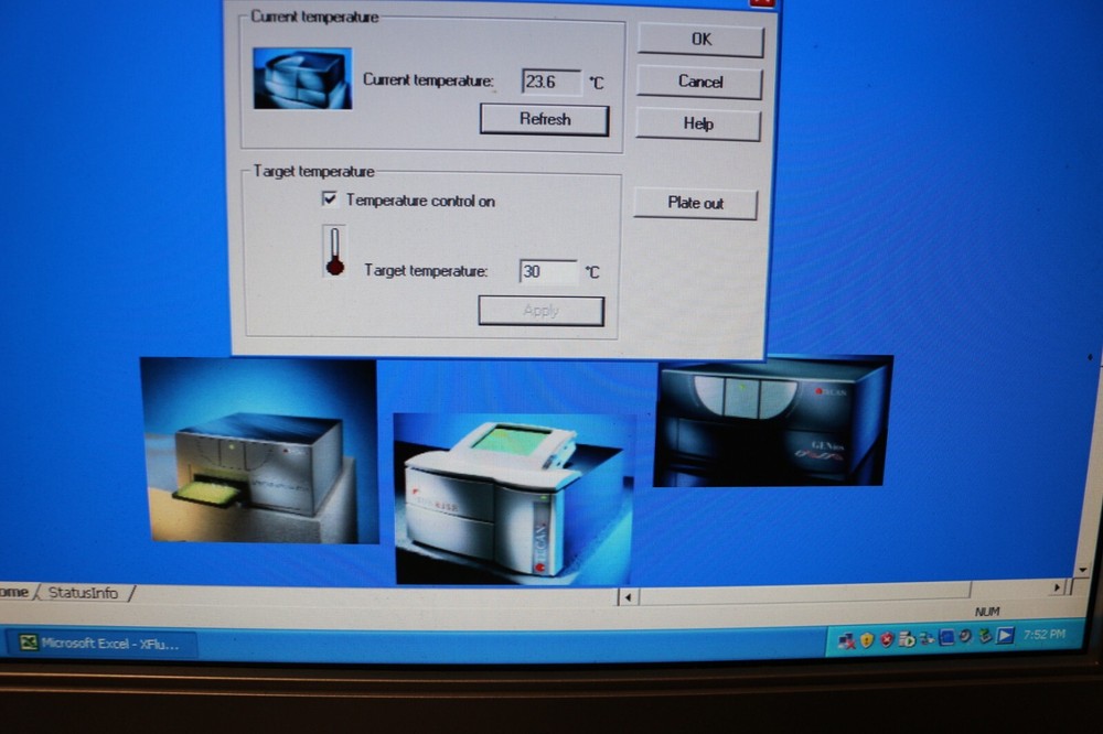 Tecan Ultra Evolution Microplate Reader w/XFluor Software