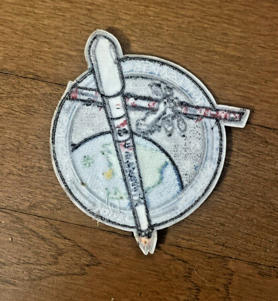 INTELSAT 35e AUTHENTIC SPACEX SPACE X EMPLOYEE NUMBERED PATCH 🚀