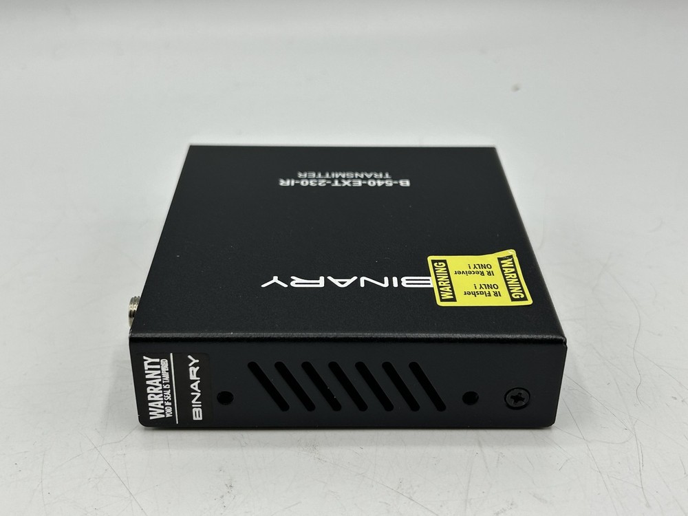 Binary B-540-EXT-230-IR Transmitter NO POWER ADAPTER - FREE SHIPPING
