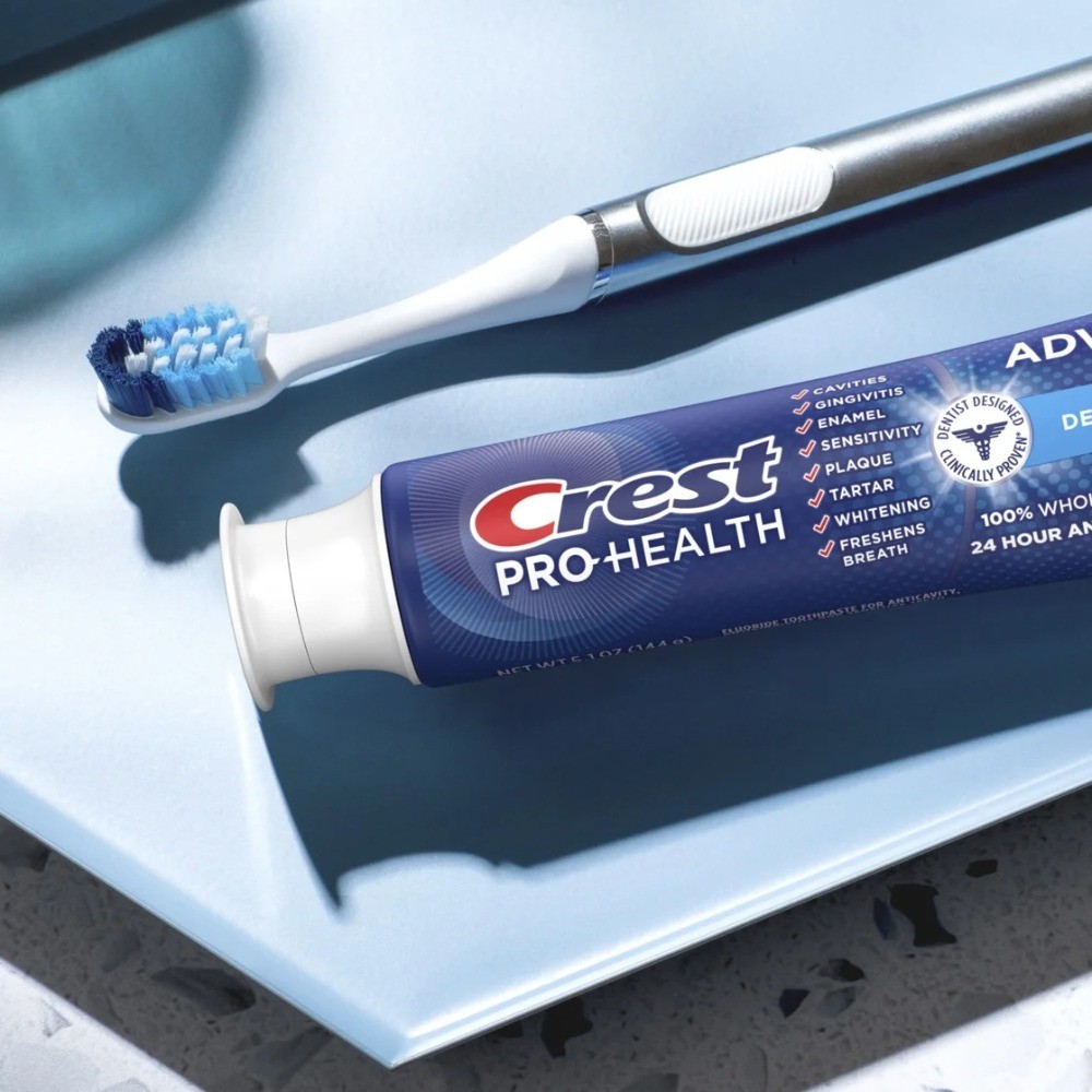 (6 pack) Crest Pro-Health Advanced Deep Clean Mint Toothpaste (5.1oz) Twin Pack