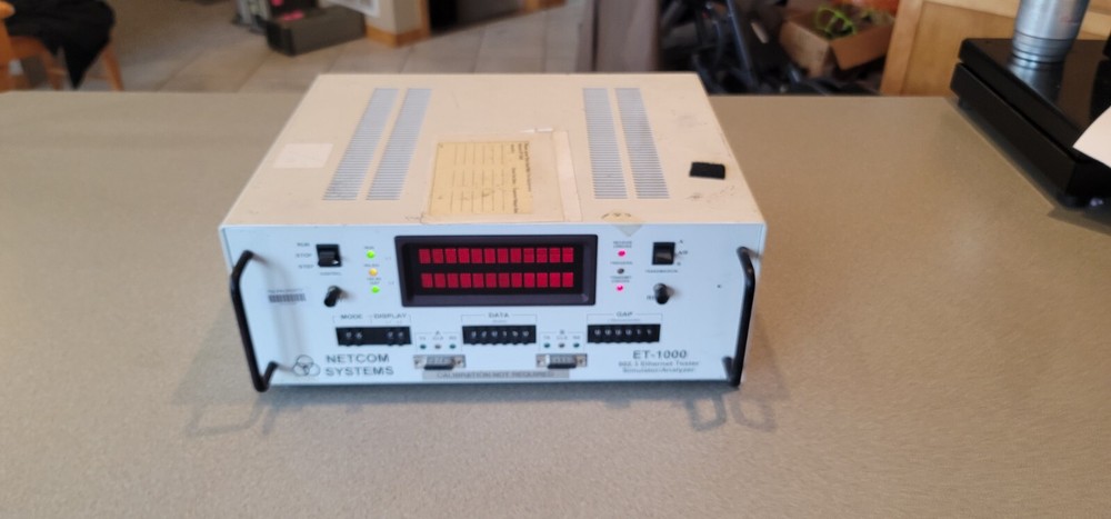 Netcom Systems ET-1000 802.3 Ethernet Tester Simulator/analyzer